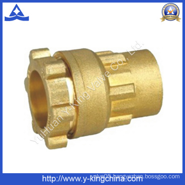 Female Thread Brass Compression Coupling Pipe Fitting (YD-6050)